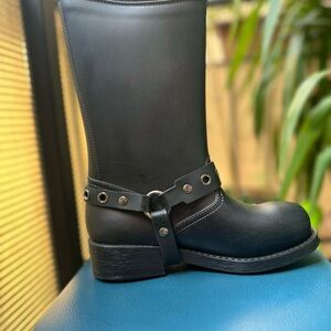 Red Valentino rain boots, size 36